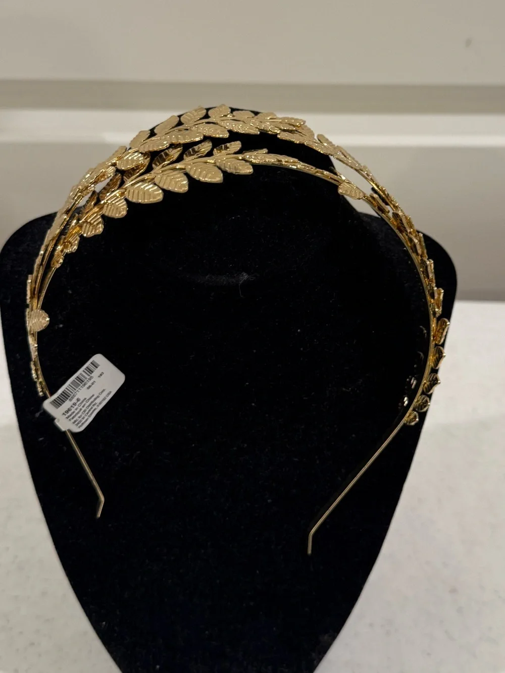 NEW Claire’s Gold Leaf Decorative Headband ~ One Size